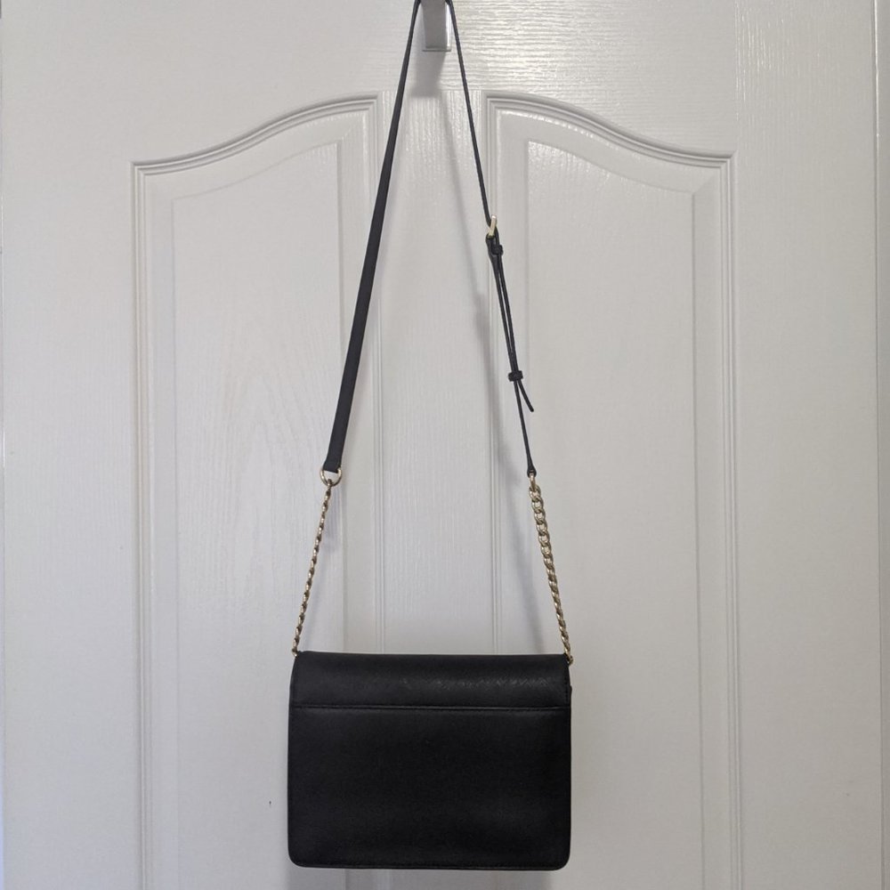 Michael Kors Daniela Leather Crossbody Bag - Picture 10 of 10